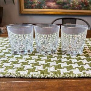 Vintage Discontinued Cristal D’Arques Crystal Durand Cheverny Cocktail Glasses